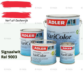ADLER Varicolor 2in1 RAL 9003 Signaalwit – Lakverf voor op Hout, Metaal en Kunststof