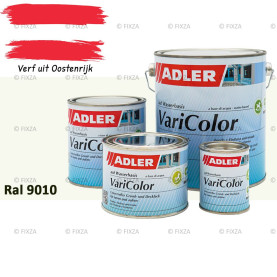 ADLER Varicolor 2in1 RAL 9010 Zuiver Wit – Lakverf voor op Hout, Metaal en Kunststof