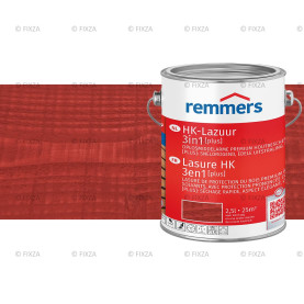 HK-Lazuur 3in1 Plus Houtbeits Canadees Rood, premium houtbeschermende beits