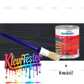 Kleurtester HK-Lazuur 3in1 Plus Houtbeits ebben, premium houtbeschermende beits