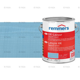 HK-Lazuur 3in1 Plus Houtbeits friesenblau-duifblauw, premium houtbeschermende beits
