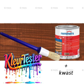 Kleurtester HK-Lazuur 3in1 Plus Houtbeits kastanje, premium houtbeschermende beits