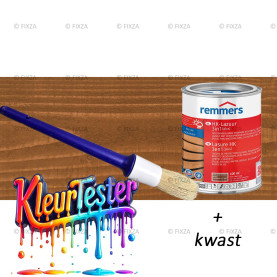 Kleurtester HK-Lazuur 3in1 Plus Houtbeits notenhout, premium houtbeschermende beits