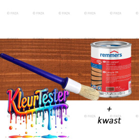 Kleurtester HK-Lazuur 3in1 Plus Houtbeits teak, premium houtbeschermende beits