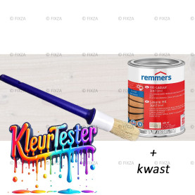 Kleurtester HK-Lazuur 3in1 Plus Houtbeits wit, premium houtbeschermende beits