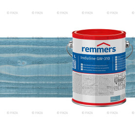 Induline GW-310 Houtbeits friesenblau-duifblauw, watergedragen houtbeschermende