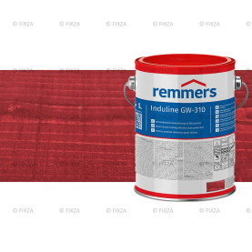 Induline GW-310 Houtbeits Scandinavisch Rood, watergedragen houtbeschermende beits
