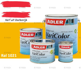 ADLER Varicolor 2in1 RAL 1021 Koolzaadgeel – Lakverf voor op Hout, Metaal en Kunststof