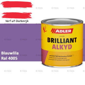 ADLER Brilliantalkyd Kunstharslak Hoogglans – Blauwlila – Binnen & Buiten – Lak voor Hout en Metaal – Sneldrogend & Krasvast