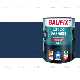 Express Dekkende lakverf saffierblauw 2,5 Liter