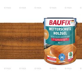 Houtbeschermende Gel- Beits lariks 5 Liter