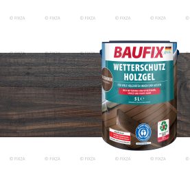 Houtbeschermende Gel- Beits palissander 5 Liter