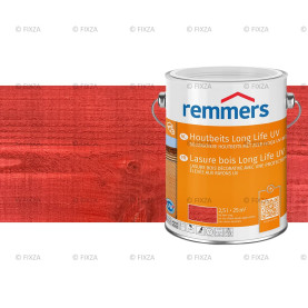 Long Life Houtbeits UV Canadees rood, houtbeits met zeer hoge UV-bescherming