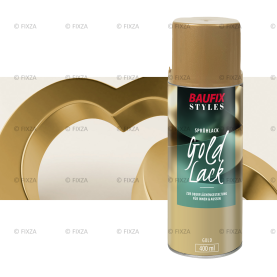 Metallic goud lak 400 ml