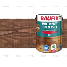 Multi- spray Houtbeits notenbruin 5 Liter