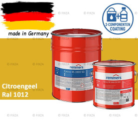 Remmers Epoxy BS 3000 SG – Professionele 2-Componenten Epoxy Vloercoating – RAL 1012 Citroengeel