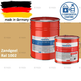 Remmers Epoxy BS 3000 SG – Professionele 2-Componenten Epoxy Vloercoating – RAL 1002 Zandgeel