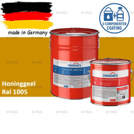Remmers Epoxy BS 3000 SG – Professionele 2-Componenten Epoxy Vloercoating – RAL 1005 Honinggeel