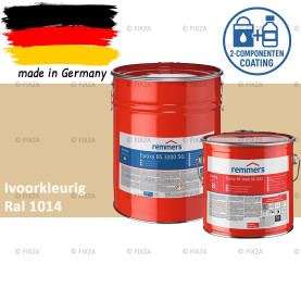 Remmers Epoxy BS 3000 SG – Professionele 2-Componenten Epoxy Vloercoating – RAL 1014 Ivoorkleurig