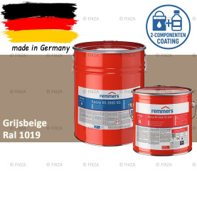 Remmers Epoxy BS 3000 SG – Professionele 2-Componenten Epoxy Vloercoating – RAL 1019 Grijsbeige