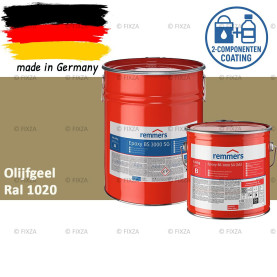 Remmers Epoxy BS 3000 SG – Professionele 2-Componenten Epoxy Vloercoating – RAL 1020 Olijfgeel
