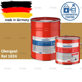 Remmers Epoxy BS 3000 SG – Professionele 2-Componenten Epoxy Vloercoating – RAL 1024 Okergeel