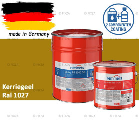 Remmers Epoxy BS 3000 SG – Professionele 2-Componenten Epoxy Vloercoating – RAL 1027 Kerriegeel
