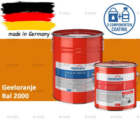 Remmers Epoxy BS 3000 SG – Professionele 2-Componenten Epoxy Vloercoating – RAL 2000 Geeloranje