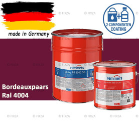 Remmers Epoxy BS 3000 SG – Professionele 2-Componenten Epoxy Vloercoating – RAL 4004 Bordeauxpaars