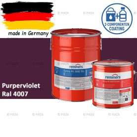 Remmers Epoxy BS 3000 SG – Professionele 2-Componenten Epoxy Vloercoating – RAL 4007 Purperviolet