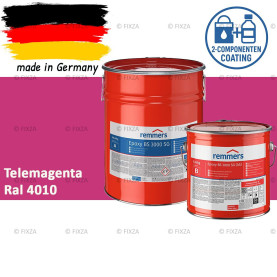 Remmers Epoxy BS 3000 SG – Professionele 2-Componenten Epoxy Vloercoating – RAL 4010 Telemagenta