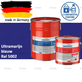 Remmers Epoxy BS 3000 SG – Professionele 2-Componenten Epoxy Vloercoating – RAL 5002 Ultramarijn blauw