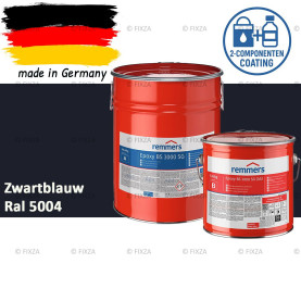 Remmers Epoxy BS 3000 SG – Professionele 2-Componenten Epoxy Vloercoating – RAL 5004 Zwartblauw