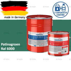 Remmers Epoxy BS 3000 SG – Professionele 2-Componenten Epoxy Vloercoating – RAL 6000 Patinagroen