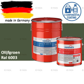 Remmers Epoxy BS 3000 SG – Professionele 2-Componenten Epoxy Vloercoating – RAL 6003 Olijfgroen