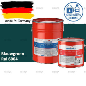 Remmers Epoxy BS 3000 SG – Professionele 2-Componenten Epoxy Vloercoating – RAL 6004 Blauwgroen
