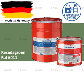 Remmers Epoxy BS 3000 SG – Professionele 2-Componenten Epoxy Vloercoating – RAL 6011 Resedagroen