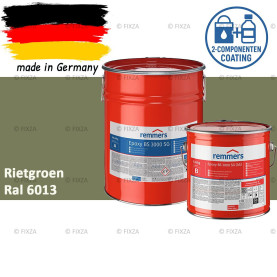 Remmers Epoxy BS 3000 SG – Professionele 2-Componenten Epoxy Vloercoating – RAL 6013 Rietgroen