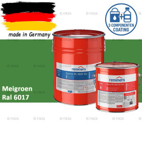 Remmers Epoxy BS 3000 SG – Professionele 2-Componenten Epoxy Vloercoating – RAL 6017 Meigroen