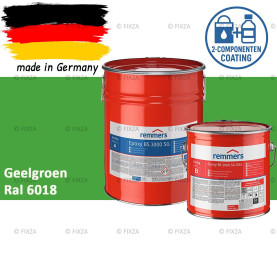 Remmers Epoxy BS 3000 SG – Professionele 2-Componenten Epoxy Vloercoating – RAL 6018 Geelgroen
