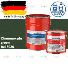 Remmers Epoxy BS 3000 SG – Professionele 2-Componenten Epoxy Vloercoating – RAL 6020 Chroomoxyde groen