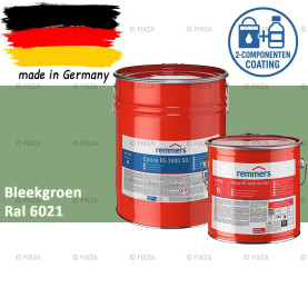 Remmers Epoxy BS 3000 SG – Professionele 2-Componenten Epoxy Vloercoating – RAL 6021 Bleekgroen