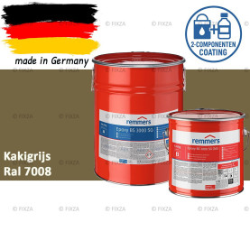 Remmers Epoxy BS 3000 SG – Professionele 2-Componenten Epoxy Vloercoating – RAL 7008 Kakigrijs