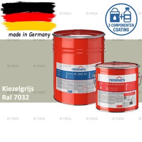 Remmers Epoxy BS 3000 SG – Professionele 2-Componenten Epoxy Vloercoating – RAL 7032 Kiezelgrijs