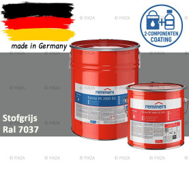 Remmers Epoxy BS 3000 SG – Professionele 2-Componenten Epoxy Vloercoating – RAL 7037 Stofgrijs