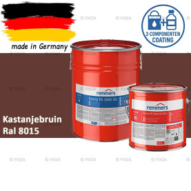 Remmers Epoxy BS 3000 SG – Professionele 2-Componenten Epoxy Vloercoating – RAL 8015 Kastanjebruin