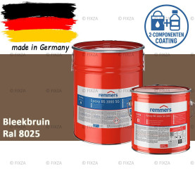 Remmers Epoxy BS 3000 SG – Professionele 2-Componenten Epoxy Vloercoating – RAL 8025 Bleekbruin