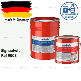 Remmers Epoxy BS 3000 SG – Professionele 2-Componenten Epoxy Vloercoating – RAL 9003 Signaalwit