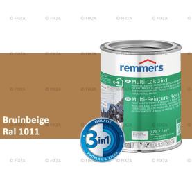 Multi- Lak 3in1 RAL 1011 Bruinbeige - lakverf voor Hout, Metaal en Kunststof