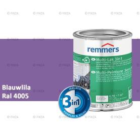 Multi- Lak 3in1 RAL 4005 Blauwlila - lakverf voor Hout, Metaal en Kunststof